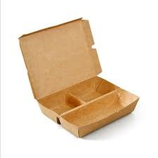 Paper 3 Compartments Boxes