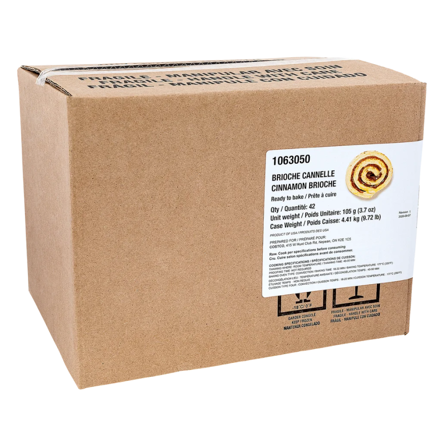 Bridor Frozen Perfect Cinnamon Brioche
